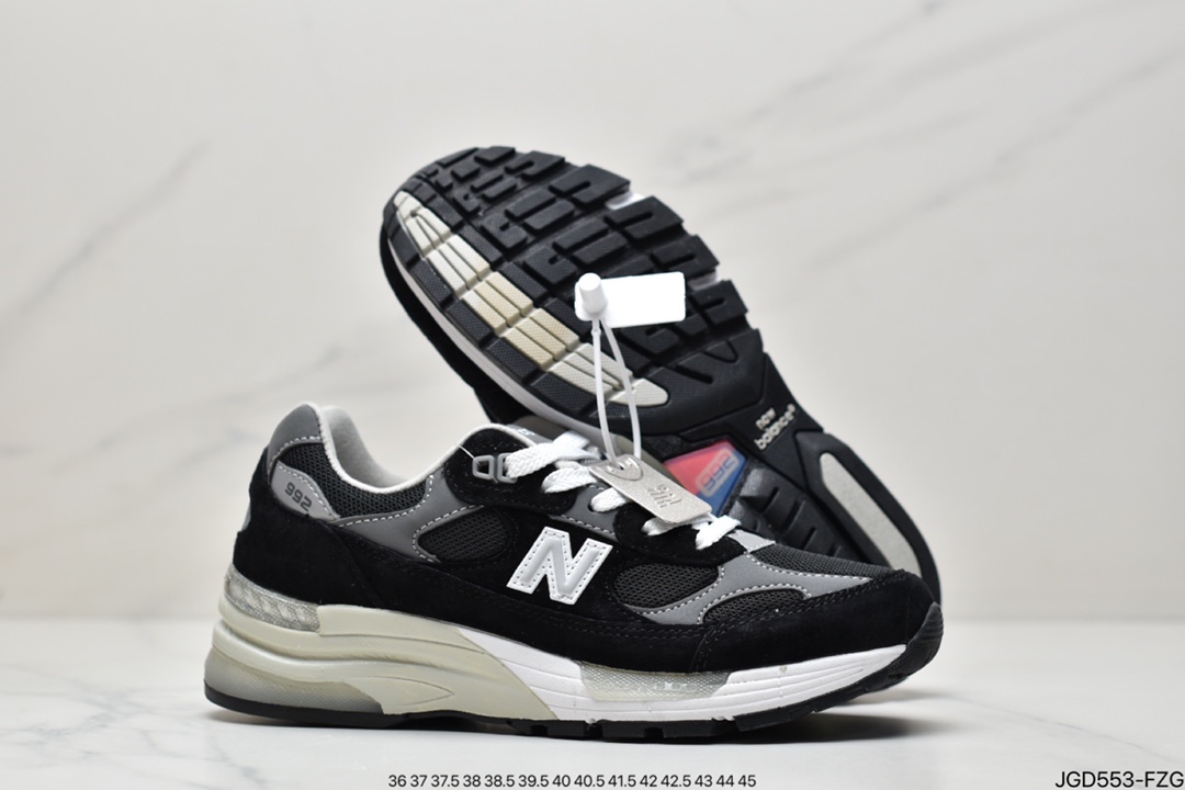 Jound x New Balance M992GR Retro Casual Running Shoes