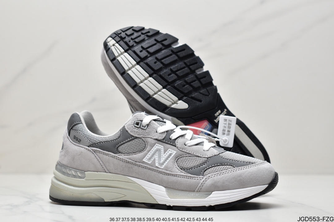 Jound x New Balance M992GR Retro Casual Running Shoes