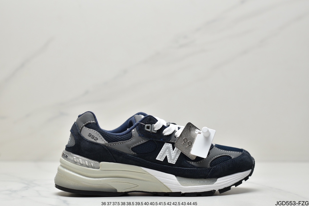 Jound x New Balance M992GR Retro Casual Running Shoes