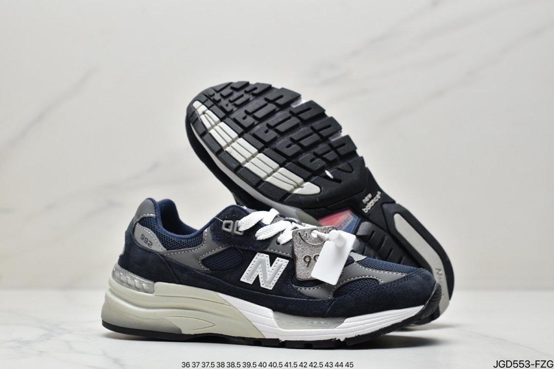 Jound x New Balance M992GR Retro Casual Running Shoes