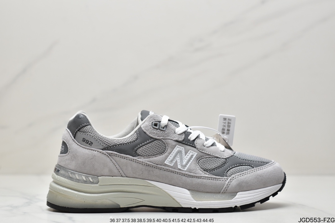 Jound x New Balance M992GR Retro Casual Running Shoes