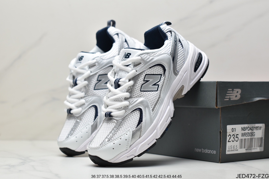 New Balance NB530 series retro casual jogging shoes WR530SG