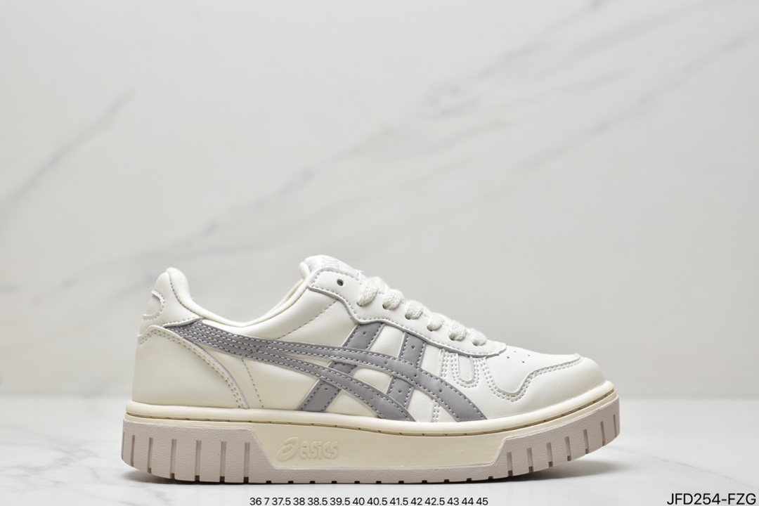 ASICS Court Mz Low Unisex College Series Low-Top Retro Platform Heightened Casual Sneakers