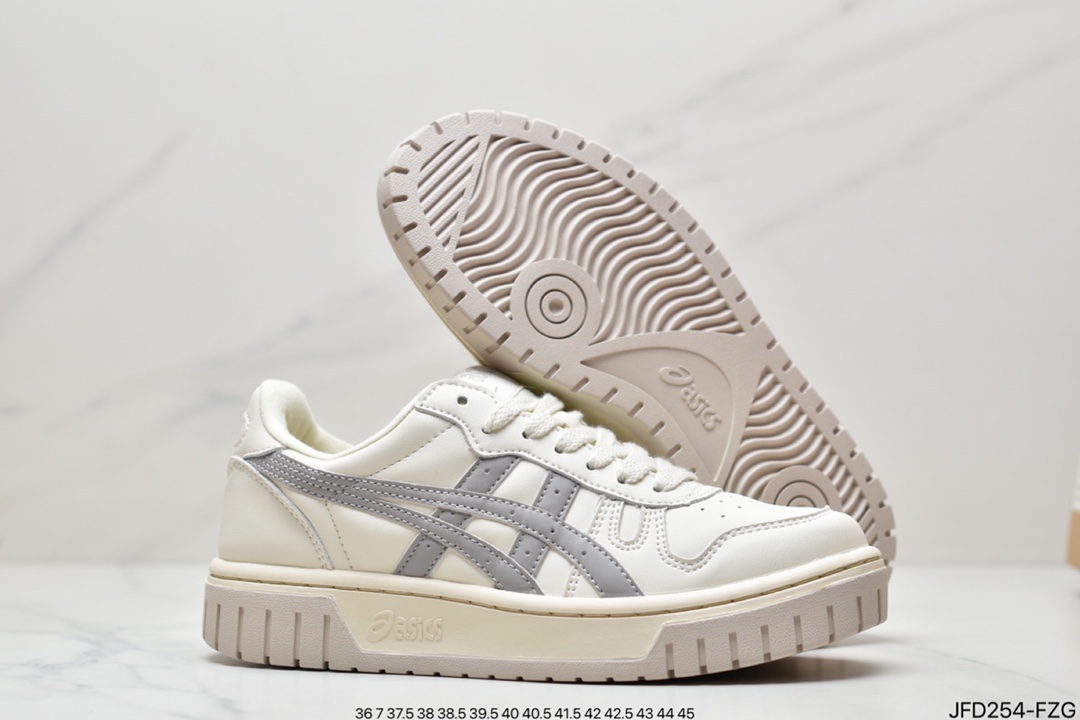 ASICS Court Mz Low Unisex College Series Low-Top Retro Platform Heightened Casual Sneakers