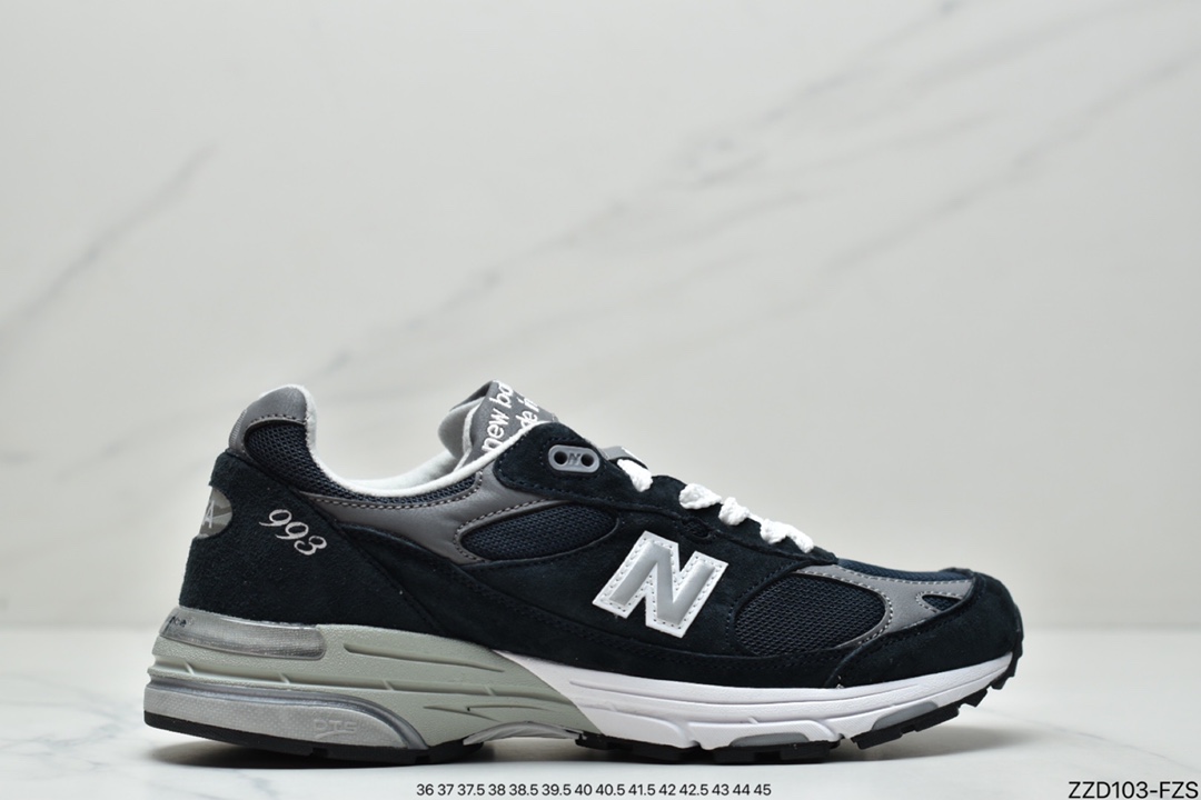 New Balance New Balance NB Made In USA M993 series American blood running shoes MR993NV