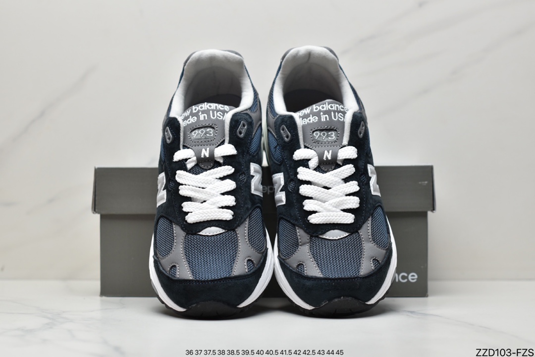 New Balance New Balance NB Made In USA M993 series American blood running shoes MR993NV