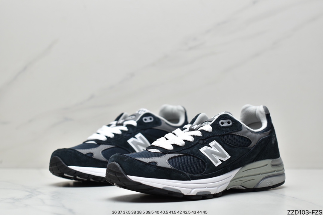 New Balance New Balance NB Made In USA M993 series American blood running shoes MR993NV