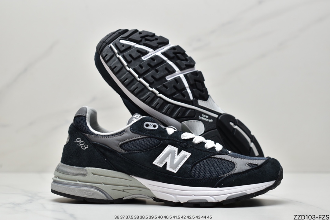 New Balance New Balance NB Made In USA M993 series American blood running shoes MR993NV