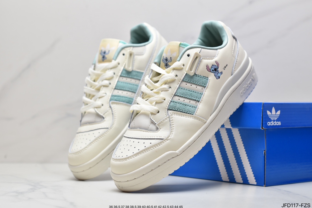 Adidas clover Originals Forum 84 Low Rome series Velcro low help GX4545