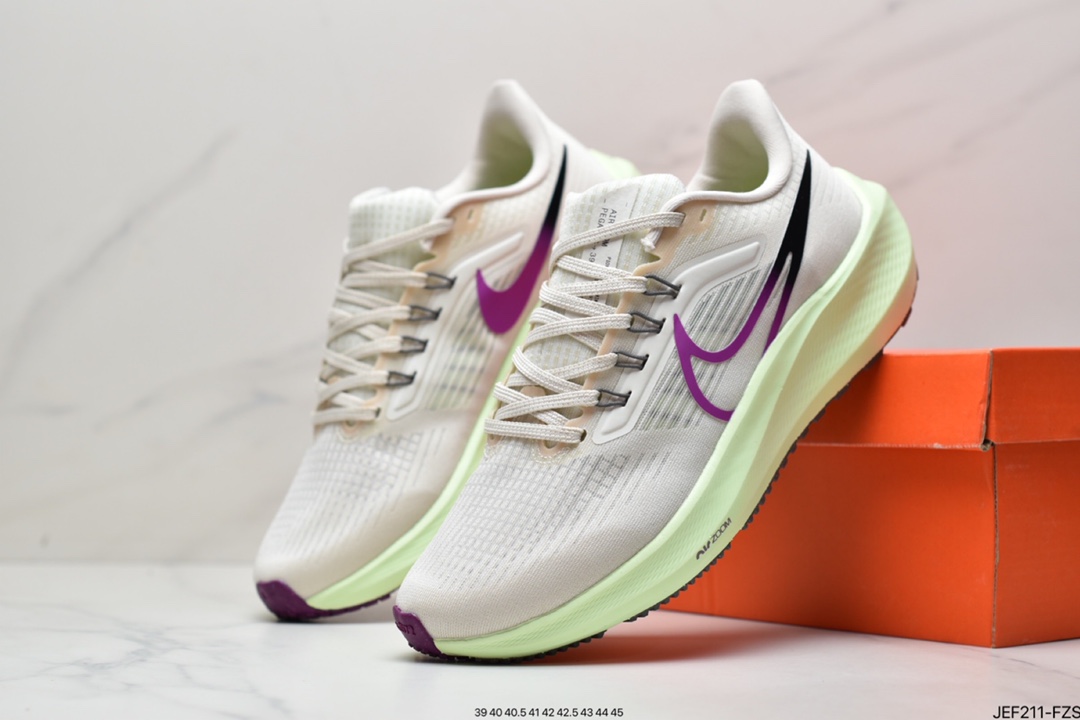 Nike Zoom Pegasus 39 Generation Super Pegasus Turbo Marathon Moon Landing 39 Generation Leisure Sports Jogging DX3354-100