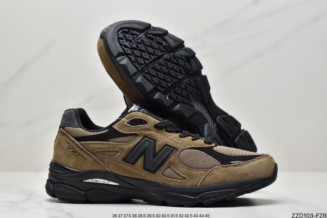 New Balance Made in USA 990V2 high-end American series running shoes M990