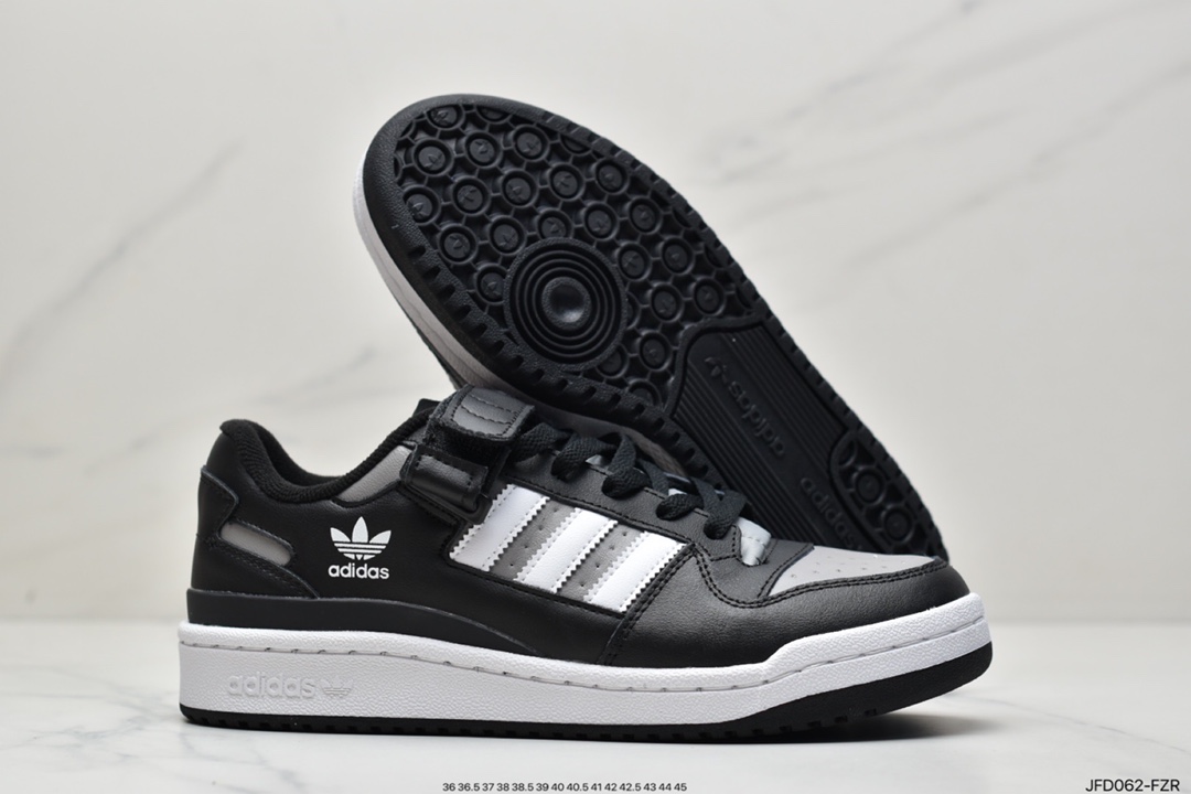 Adidas Adidas Clover Originals Forum 84 Low Rome series Velcro low-top retro lace-up all-match casual sports sneakers