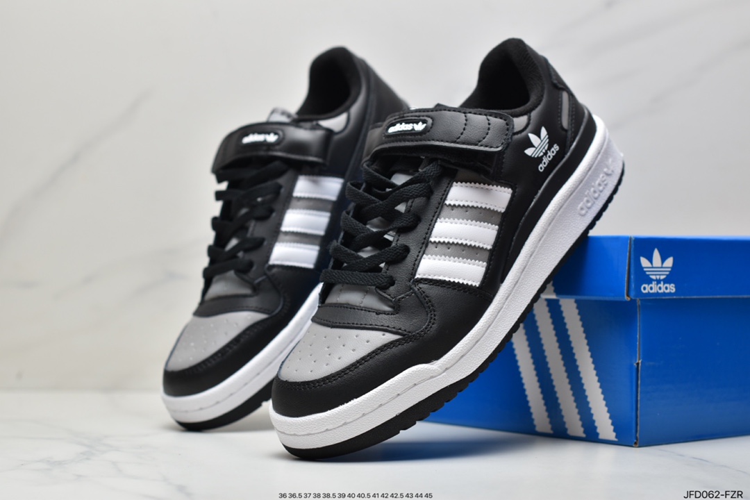 Adidas Adidas Clover Originals Forum 84 Low Rome series Velcro low-top retro lace-up all-match casual sports sneakers