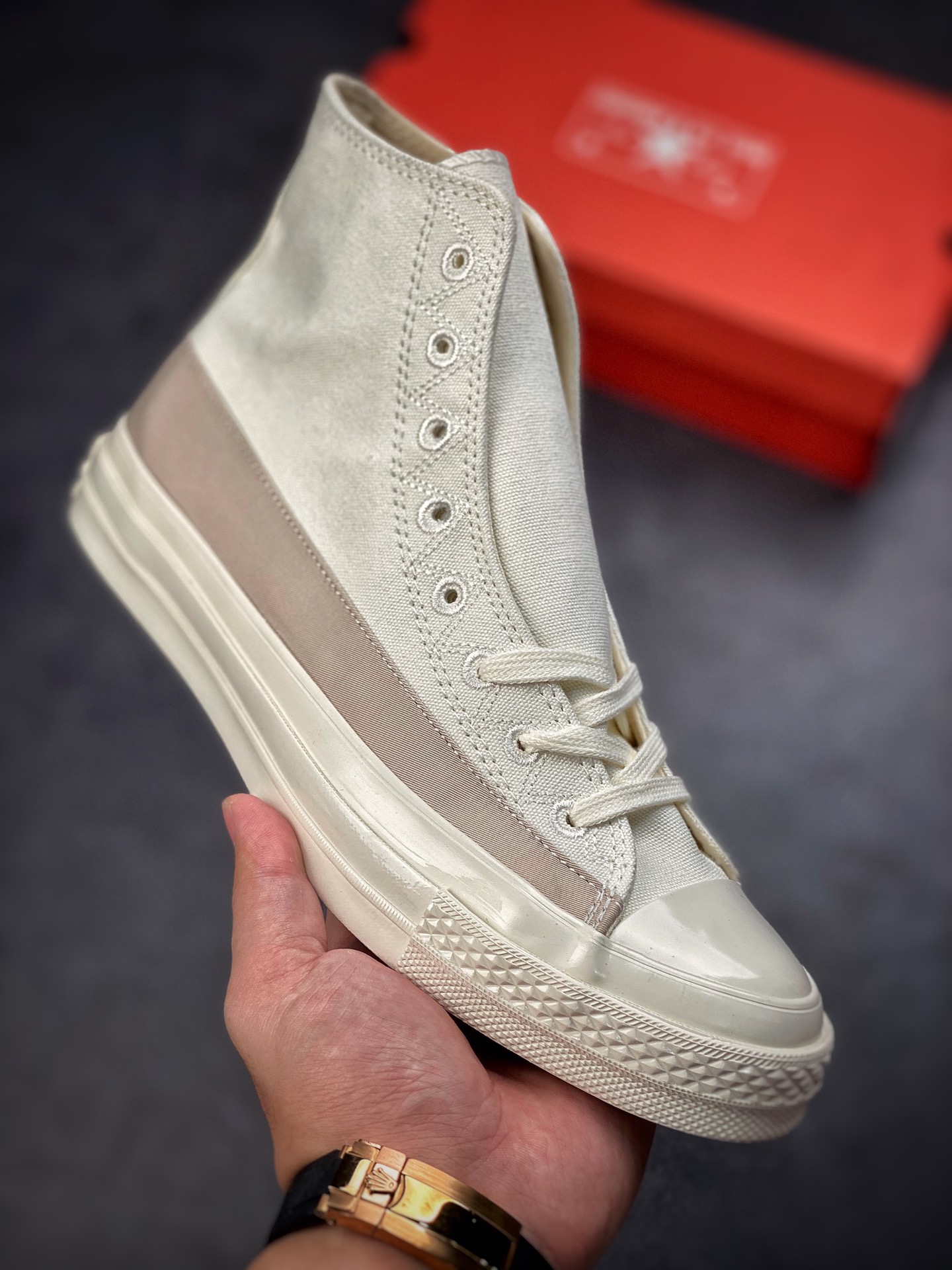 Converse new 1970s stitching milk white ice cream converse summer most beautiful shoes are coming A00487C