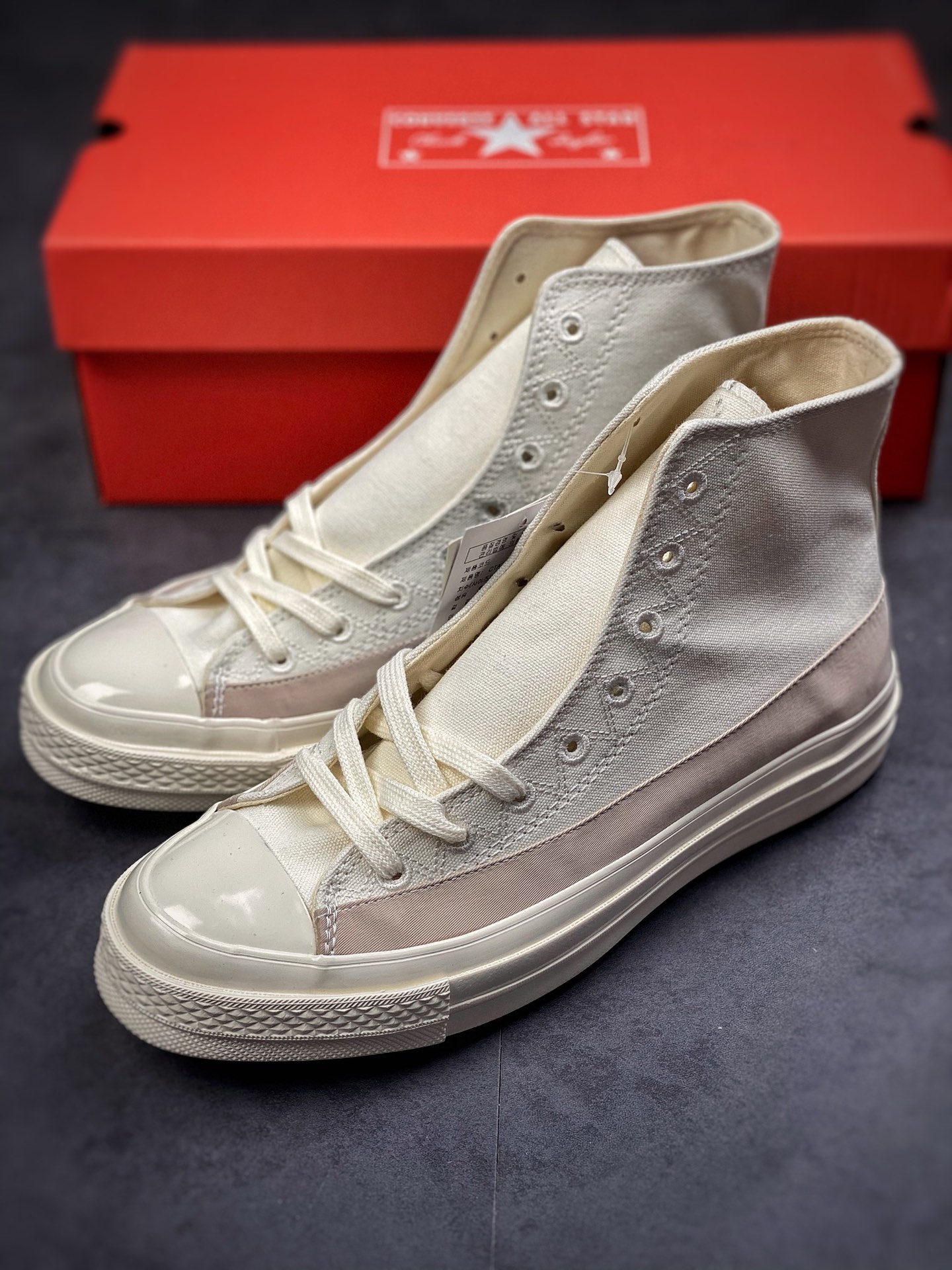 Converse new 1970s stitching milk white ice cream converse summer most beautiful shoes are coming A00487C