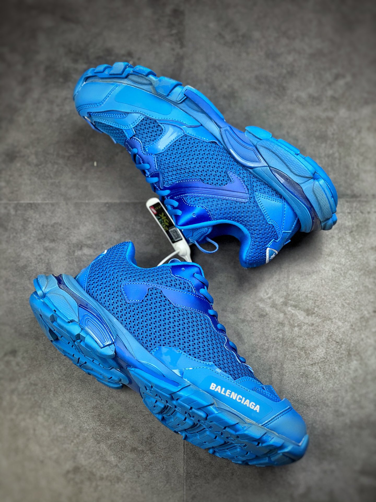 Balenciaga BALENCIAGA Track Trainers 3.0 generation simple series low-top retro wild running dad wind all-match casual sports jogging shoes 700875 W3RF1 4090