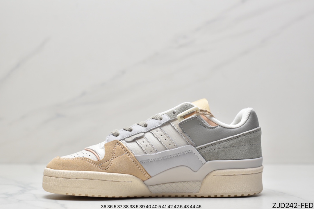 Adidas Adidas Clover Originals Forum 84 Low Roman Series Velcro Low Help