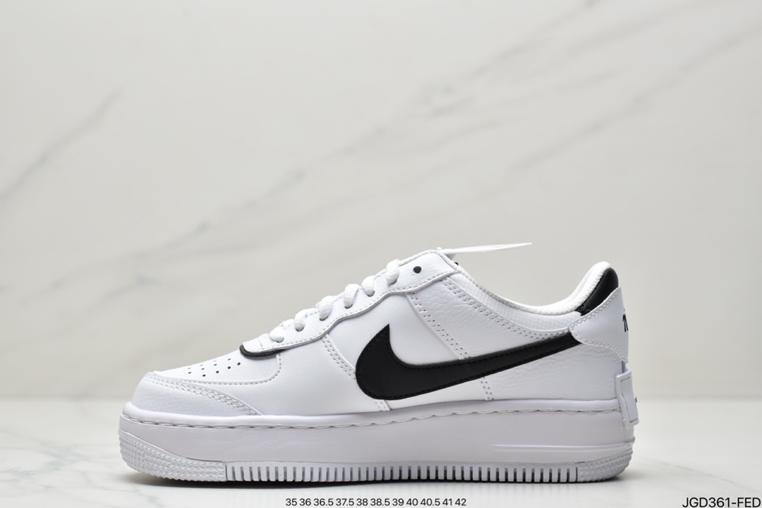 Nike Nike WMNS Air Force 1 Shadow Macaron Air Force One Lightweight High Low Top All-match Sneakers