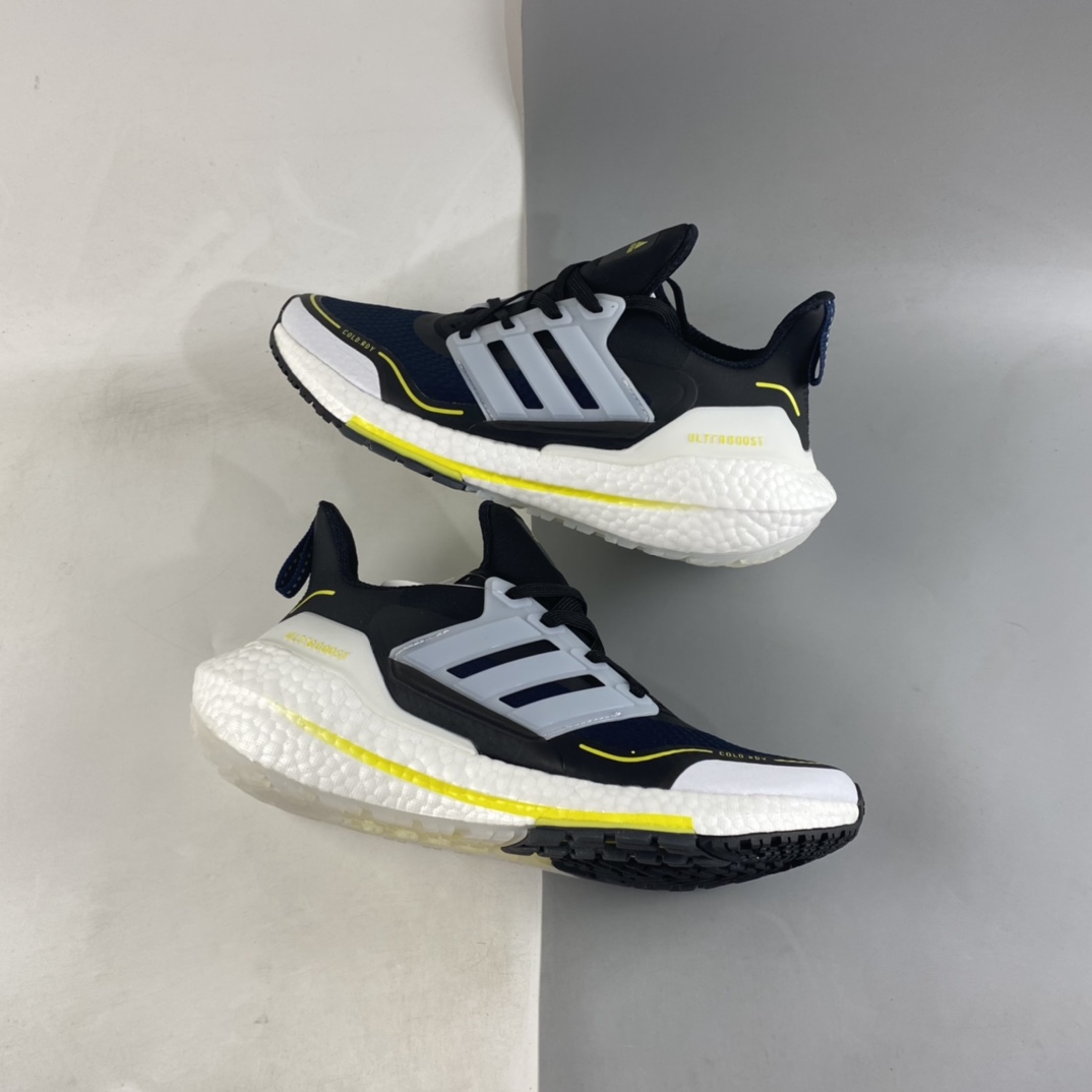 Adidas UltraBoost 21 Thick Popcorn Sock Knit Upper Casual Sports Jogging Shoes S23893