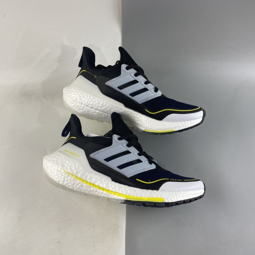 Adidas UltraBoost 21 Thick Popcorn Sock Knit Upper Casual Sports Jogging Shoes S23893