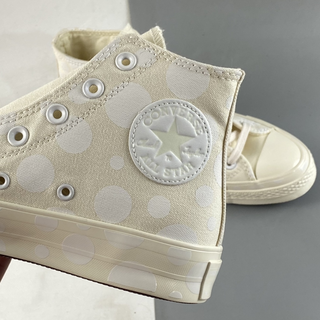 Converse Chuck Taylor All Star 1970s Converse wave point bubble ball high-top canvas shoes A01183C