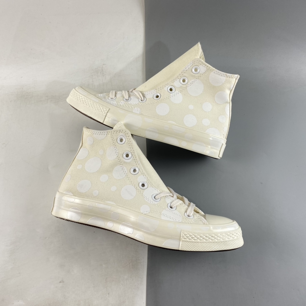 Converse Chuck Taylor All Star 1970s Converse wave point bubble ball high-top canvas shoes A01183C