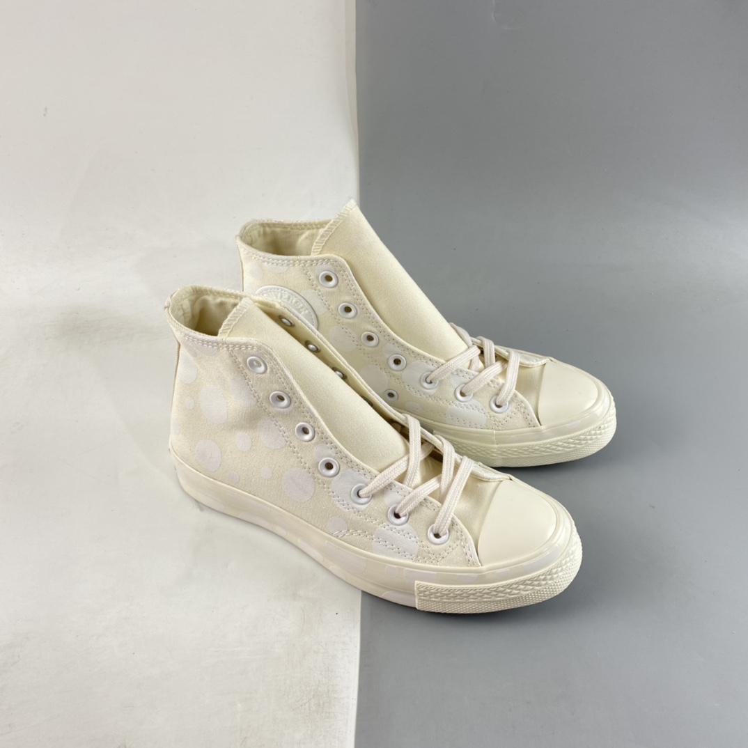 Converse Chuck Taylor All Star 1970s Converse wave point bubble ball high-top canvas shoes A01183C