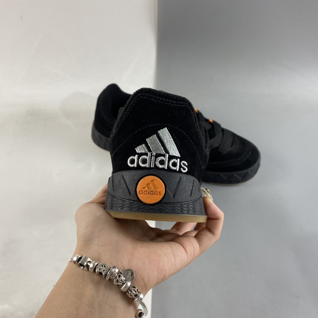 JamalSmith x Adidas Adimatic Low ”Black/Orange” Timage Series Shoe Plate ”Turn Black Orange” GX8976