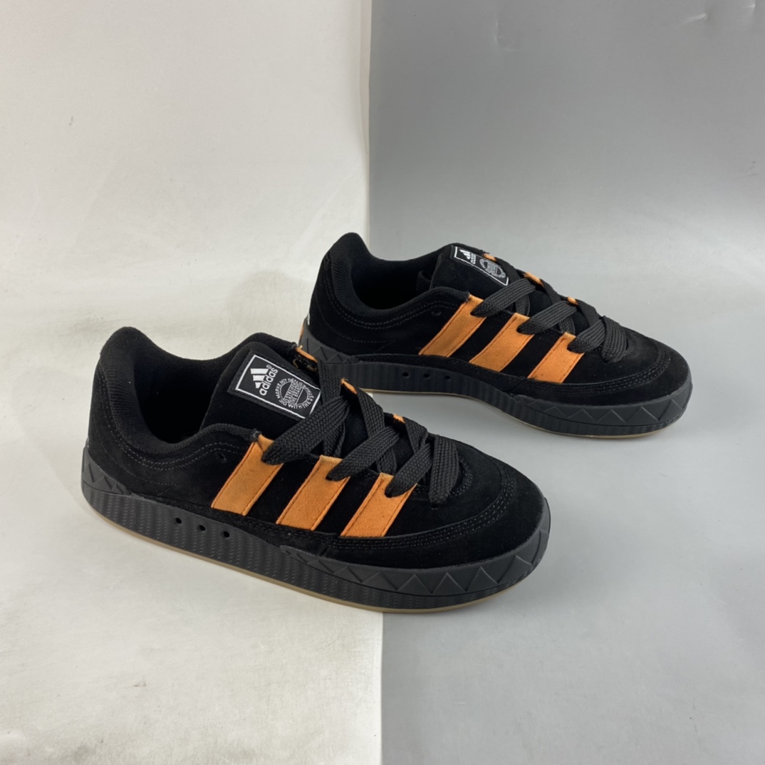 JamalSmith x Adidas Adimatic Low ”Black/Orange” Timage Series Shoe Plate ”Turn Black Orange” GX8976