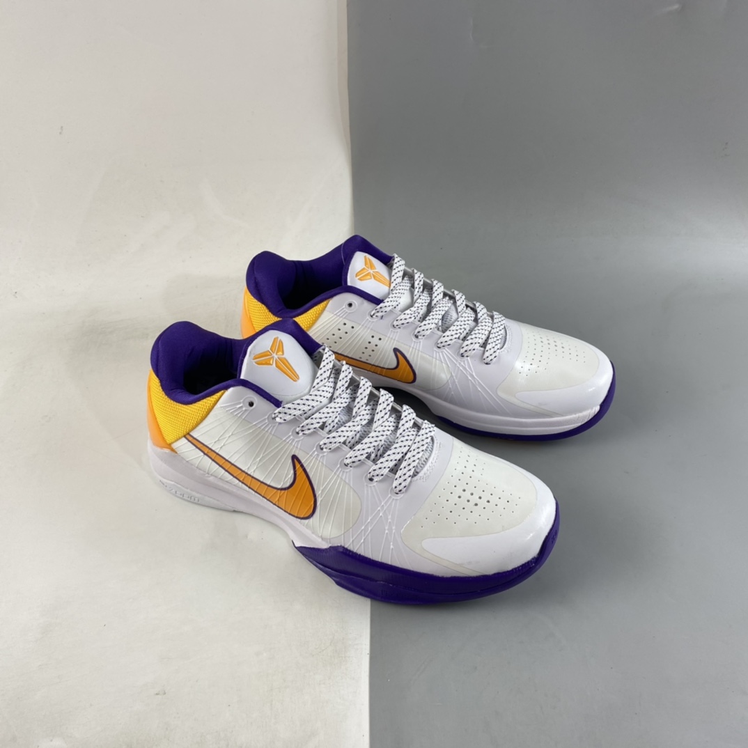 Nike Zoom Kobe ZK5 Protro Kobe 5th generation replica actual combat sports low-top cultural basketball shoes 386430-102