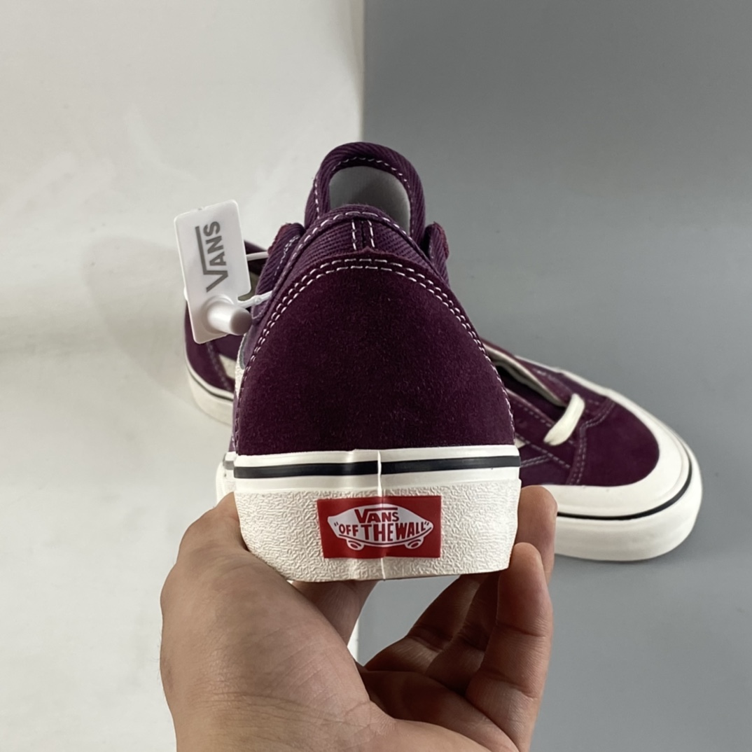 Vans Style 36 Sf Official New Rose Purple Color Half Crescent Toe Low-Top Sneakers VN0A5HYRB9D