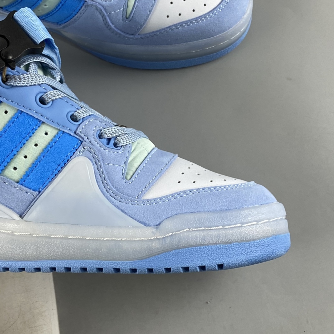 P260 Bad Bunny x Adidas Forum 84 Buckle Low 罗马系列机能板鞋 GY9693