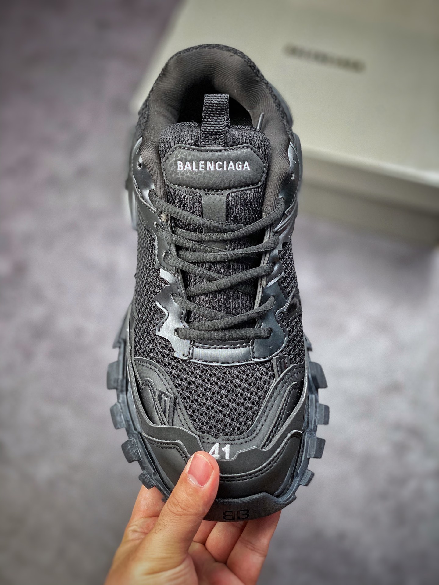 450 BALENCIAGA Track Trainers 3.0代简版系列低帮慢跑鞋700875 W3RF1 1090