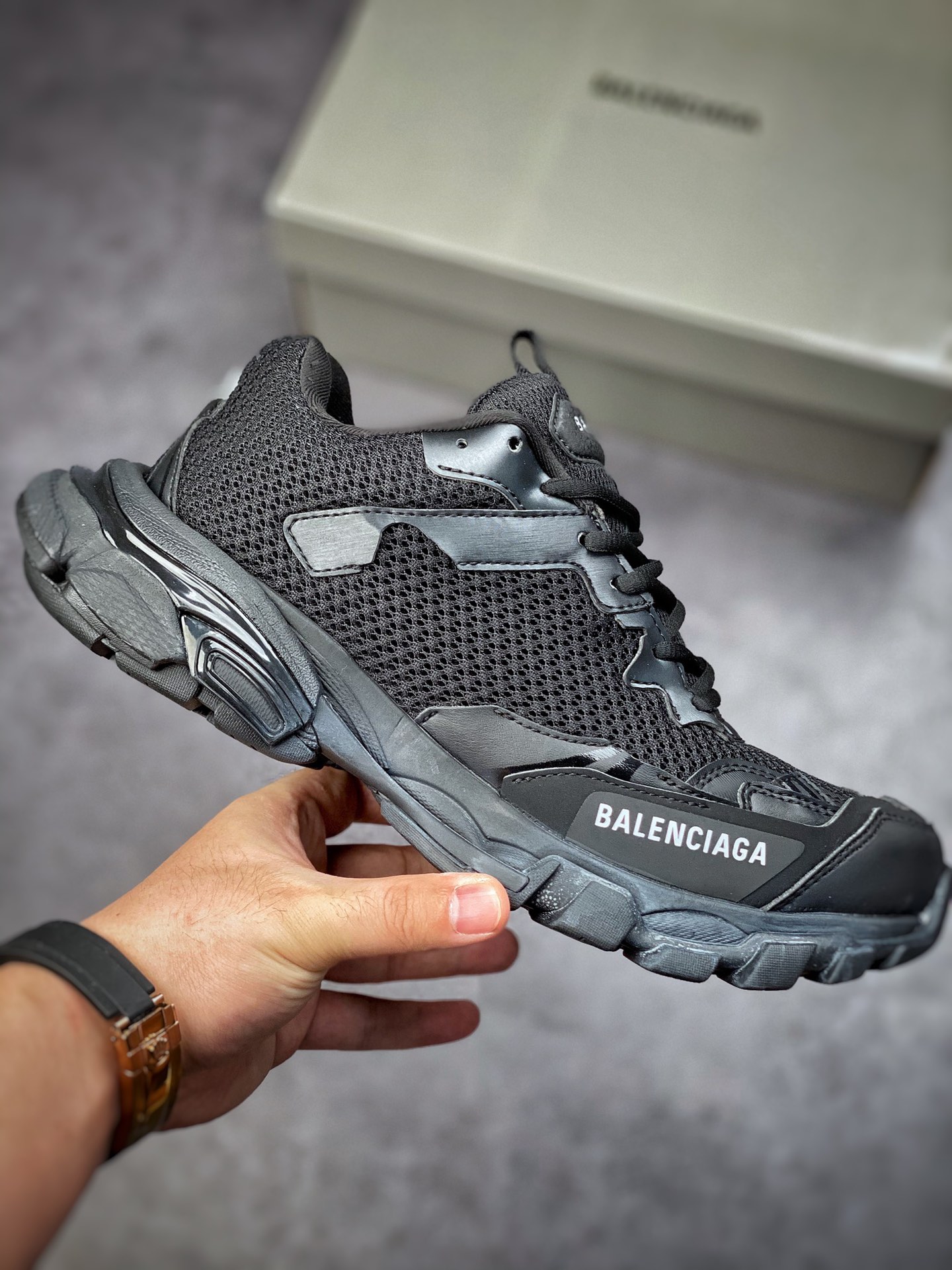 450 BALENCIAGA Track Trainers 3.0代简版系列低帮慢跑鞋700875 W3RF1 1090