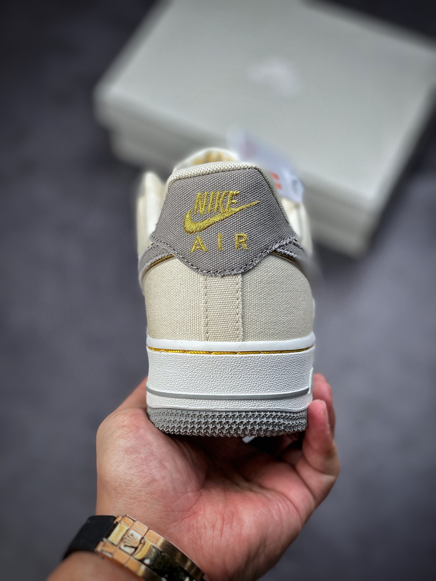 Nike Air Force 1 Low 07 Canvas Beige Gold 315122-666-Top High Quatity Cheap Sneakers Fashion Clothing Clothes Bags handbags Shoes of all Brand wholesale With The best Quality And Beautiful Price from China Factory Chinese suppliers wholesaler seller Nike Air Force 1 Low 07 Canvas Beige Gold 315122-666