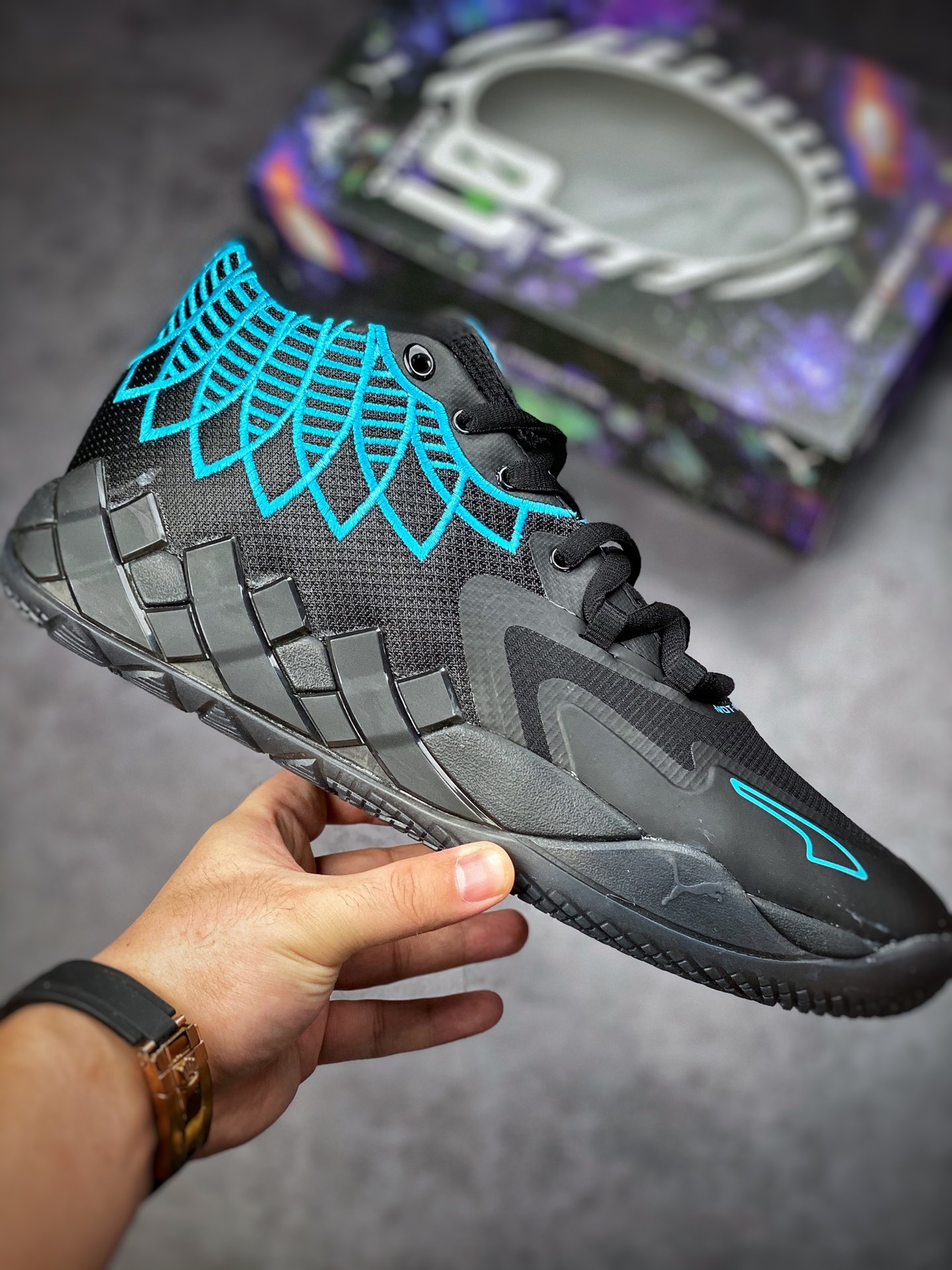 MB1×Rick and Morty LaMelo Ball 376443-13-Top High Quatity Cheap Sneakers Fashion Clothing Clothes Bags handbags Shoes of all Brand wholesale With The best Quality And Beautiful Price from China Factory Chinese suppliers wholesaler seller MB1×Rick and Morty LaMelo Ball 376443-13