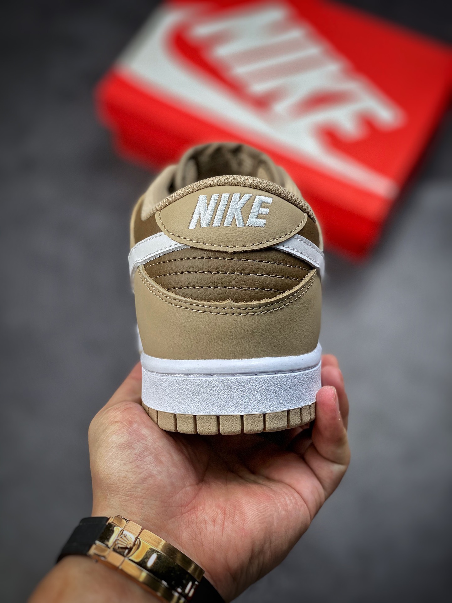 Nike SB Dunk Low Re-engraved Coffee Pure Original Factory Produced DJ6188-200