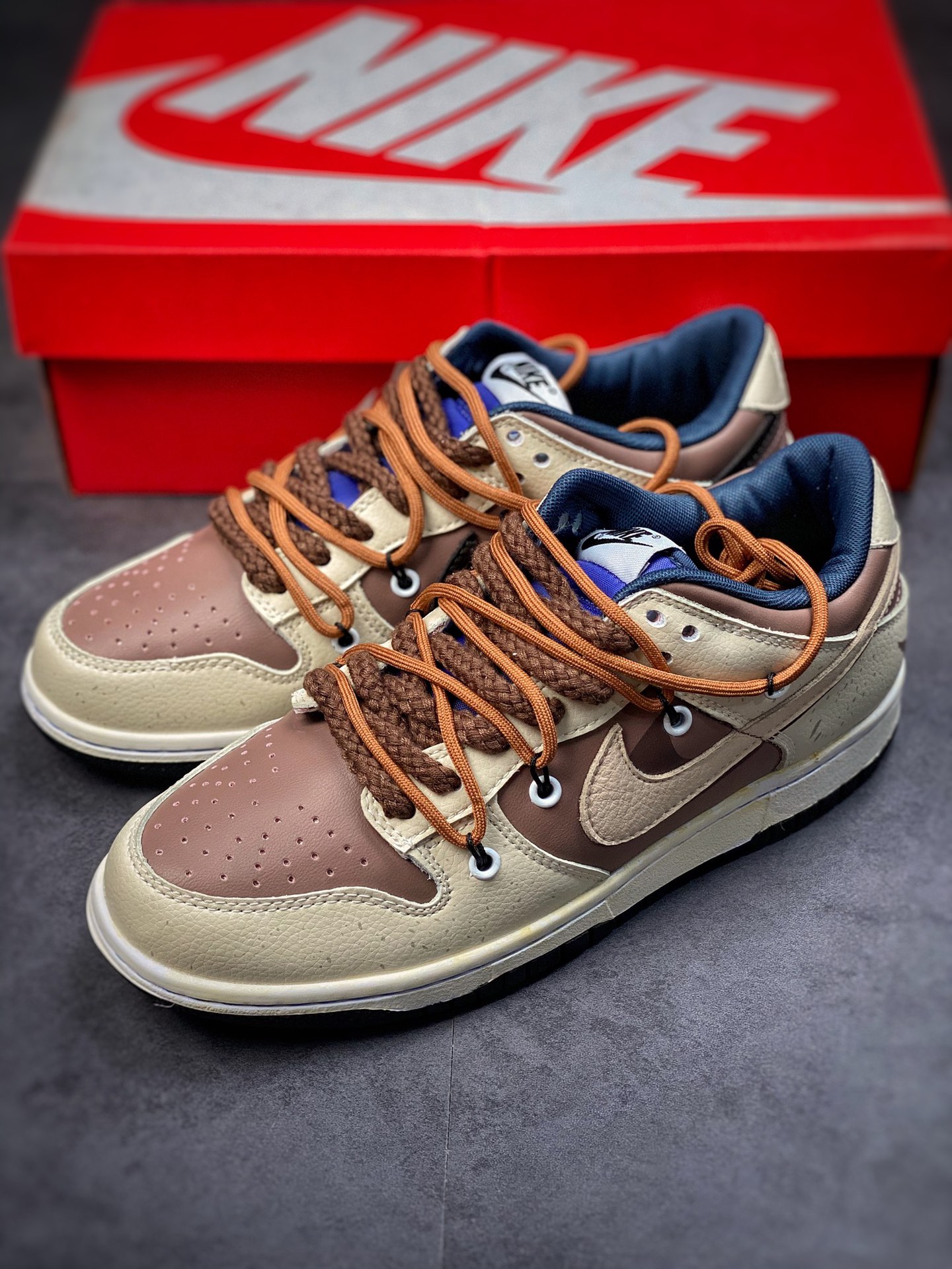 Nike SB Dunk Low Lot ”Beige/Brown/Black” dunk series low-top classic all-match casual sports sneakers DH9765-300-Top High Quatity Cheap Sneakers Fashion Clothing Clothes Bags handbags Shoes of all Brand wholesale With The best Quality And Beautiful Price from China Factory Chinese suppliers wholesaler seller Nike SB Dunk Low Lot ”Beige/Brown/Black” dunk series low-top classic all-match casual sports sneakers DH9765-300