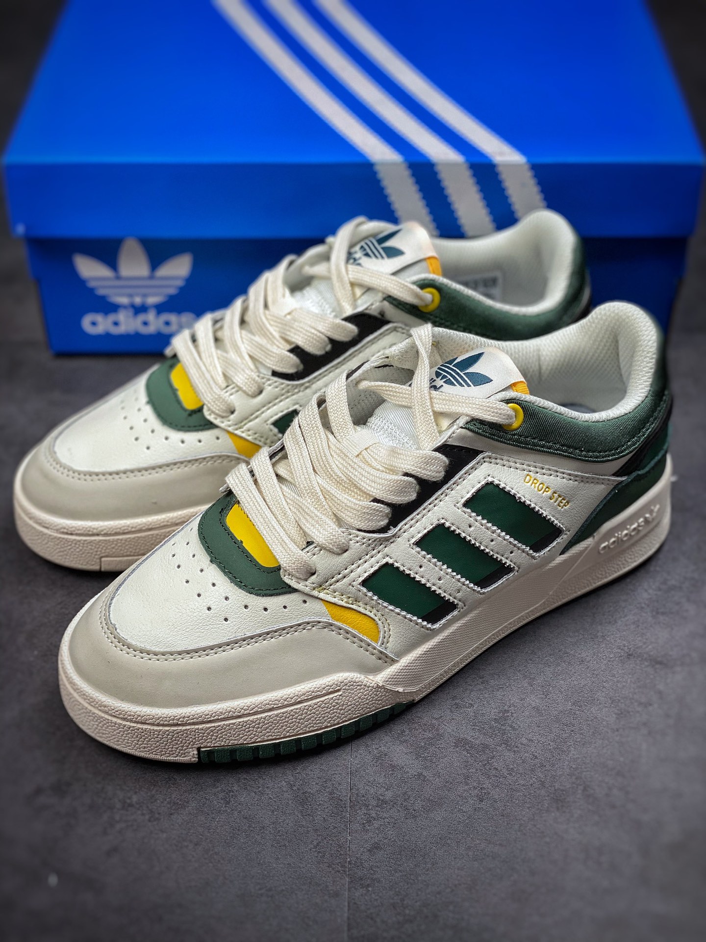 Overseas channel version original box original standard Adidas Drop Step XL low-top classic campus retro board shoes GW9735