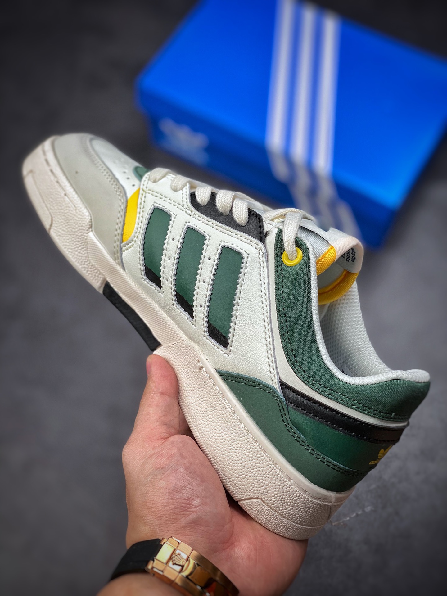 Overseas channel version original box original standard Adidas Drop Step XL low-top classic campus retro board shoes GW9735