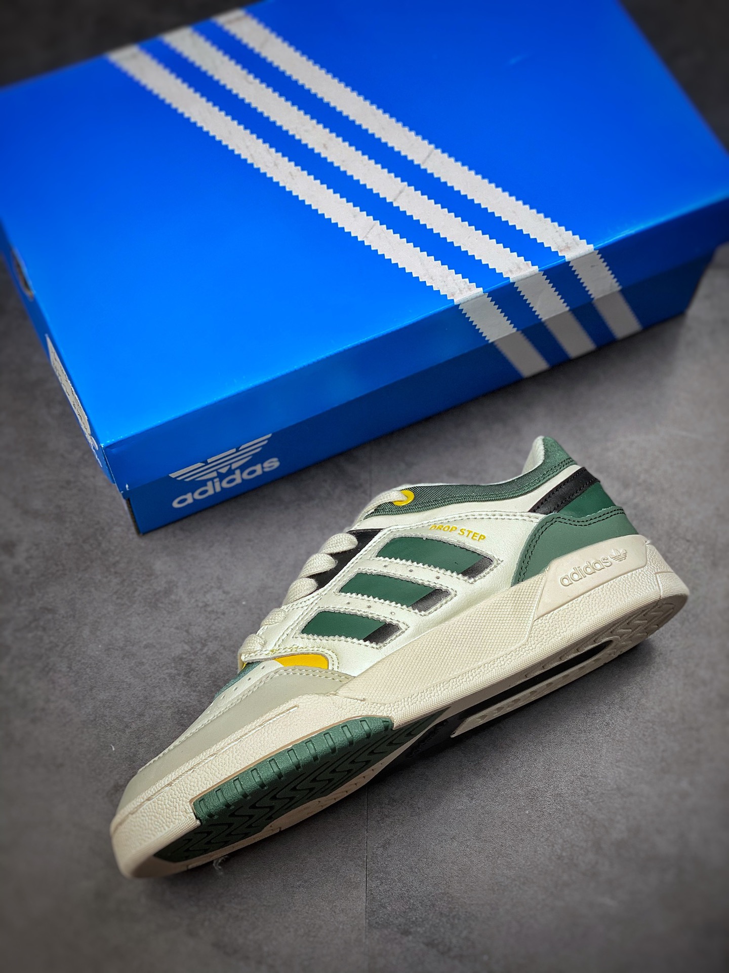 Overseas channel version original box original standard Adidas Drop Step XL low-top classic campus retro board shoes GW9735