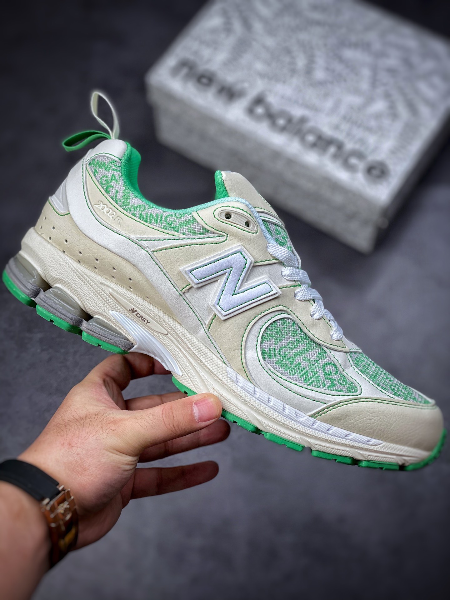 GANNI x NB New Balance New Balance ML2002 Series Retro Dad Wind Casual Sports Jogging Shoes M2002RGC