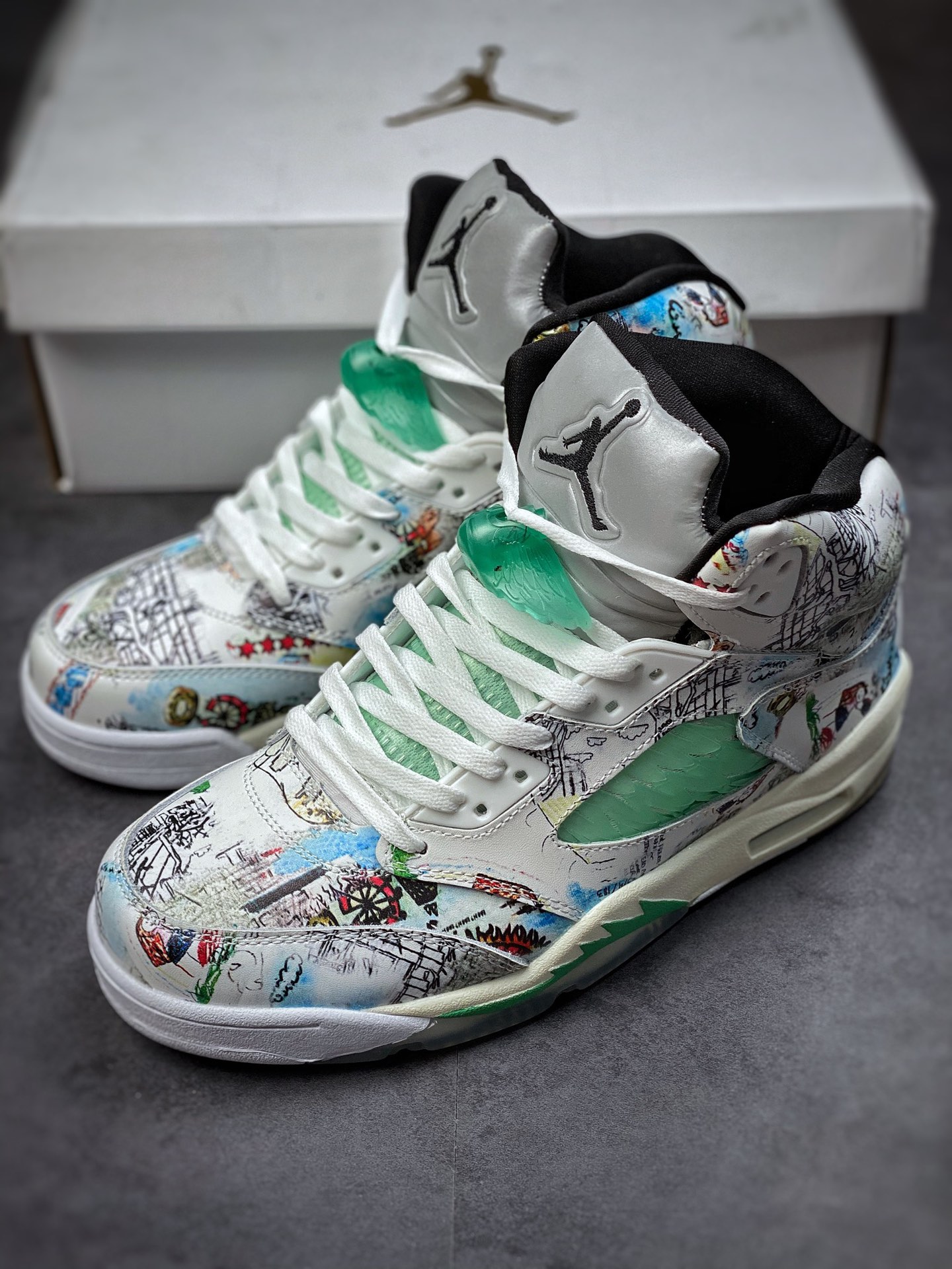 Air Jordan 5 ”Wings” Color Graffiti AV2405-900-Top High Quatity Cheap Sneakers Fashion Clothing Clothes Bags handbags Shoes of all Brand wholesale With The best Quality And Beautiful Price from China Factory Chinese suppliers wholesaler seller Air Jordan 5 ”Wings” Color Graffiti AV2405-900