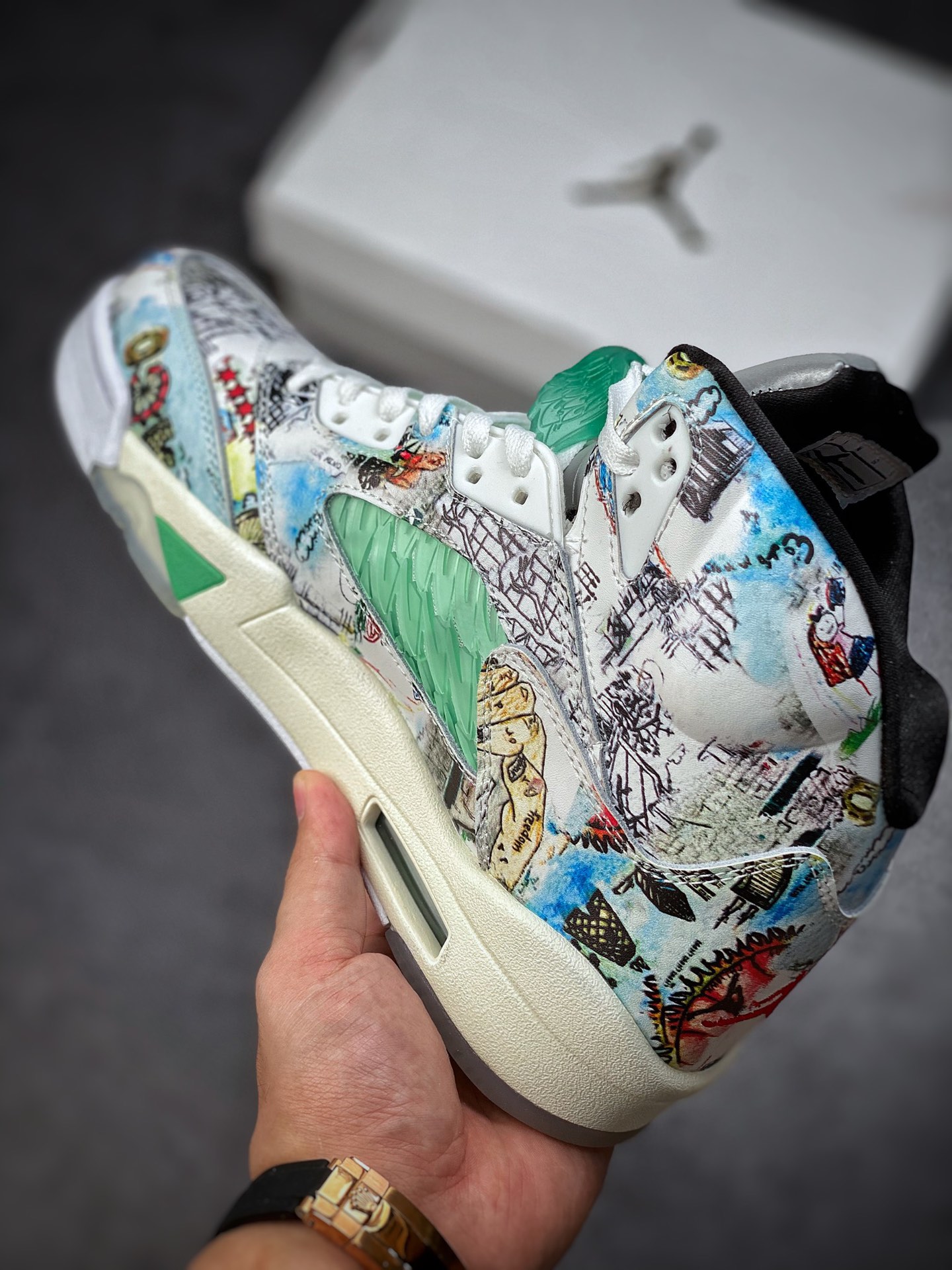 Air Jordan 5 ”Wings” Color Graffiti AV2405-900-Top High Quatity Cheap Sneakers Fashion Clothing Clothes Bags handbags Shoes of all Brand wholesale With The best Quality And Beautiful Price from China Factory Chinese suppliers wholesaler seller Air Jordan 5 ”Wings” Color Graffiti AV2405-900