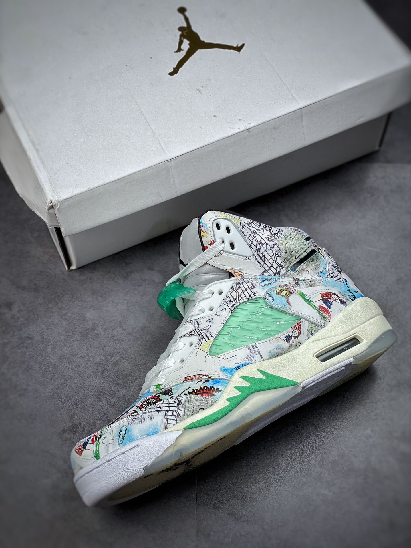 Air Jordan 5 ”Wings” Color Graffiti AV2405-900-Top High Quatity Cheap Sneakers Fashion Clothing Clothes Bags handbags Shoes of all Brand wholesale With The best Quality And Beautiful Price from China Factory Chinese suppliers wholesaler seller Air Jordan 5 ”Wings” Color Graffiti AV2405-900