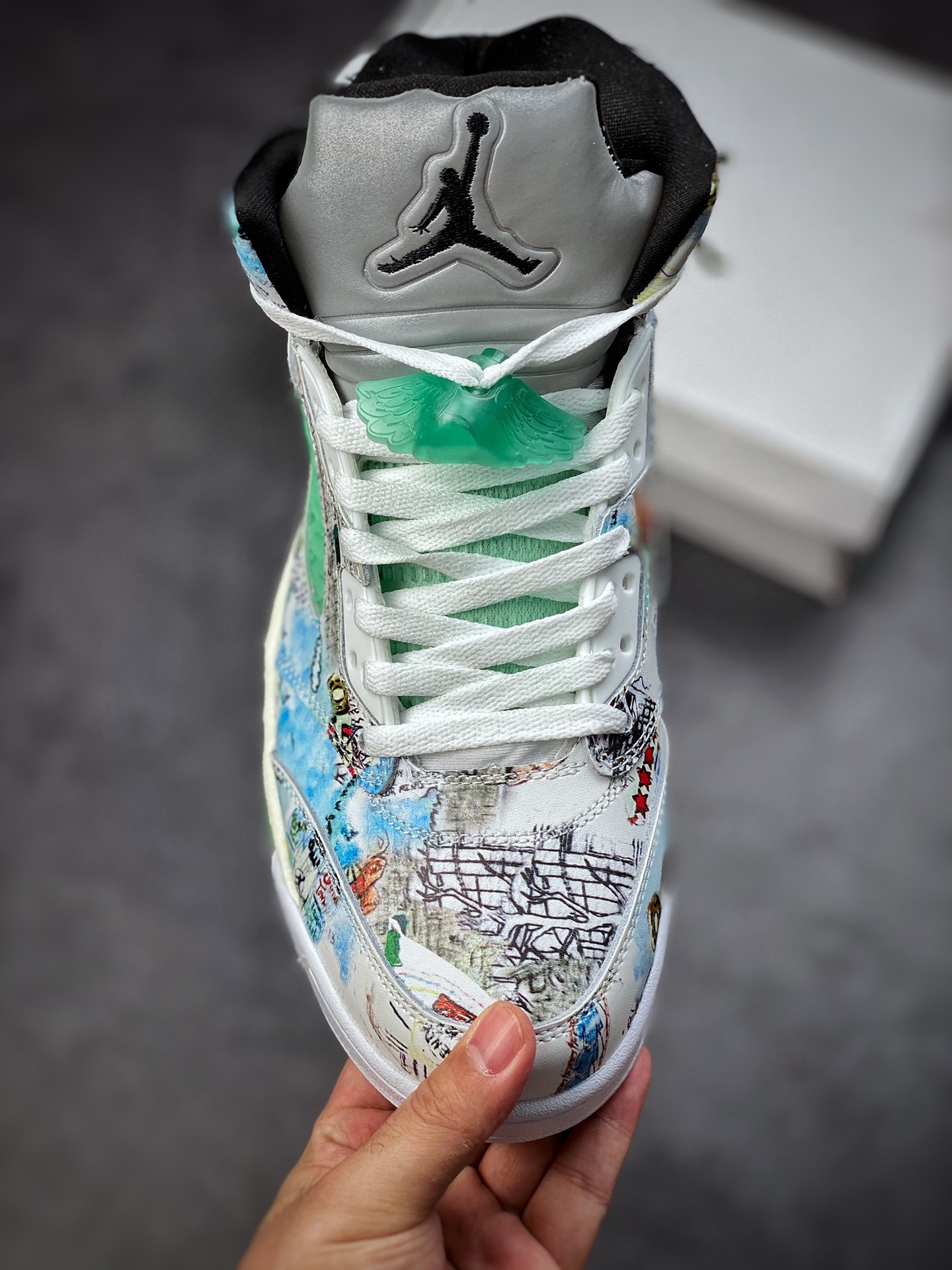 Air Jordan 5 ”Wings” Color Graffiti AV2405-900-Top High Quatity Cheap Sneakers Fashion Clothing Clothes Bags handbags Shoes of all Brand wholesale With The best Quality And Beautiful Price from China Factory Chinese suppliers wholesaler seller Air Jordan 5 ”Wings” Color Graffiti AV2405-900