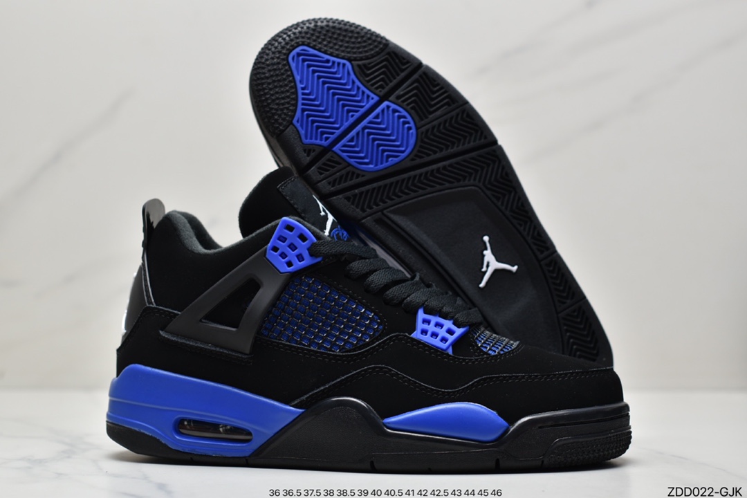 Nike Air Jordan 4 Retro ”Black/Military Blue” Michael Jordan AJ4 generation CT8527-018