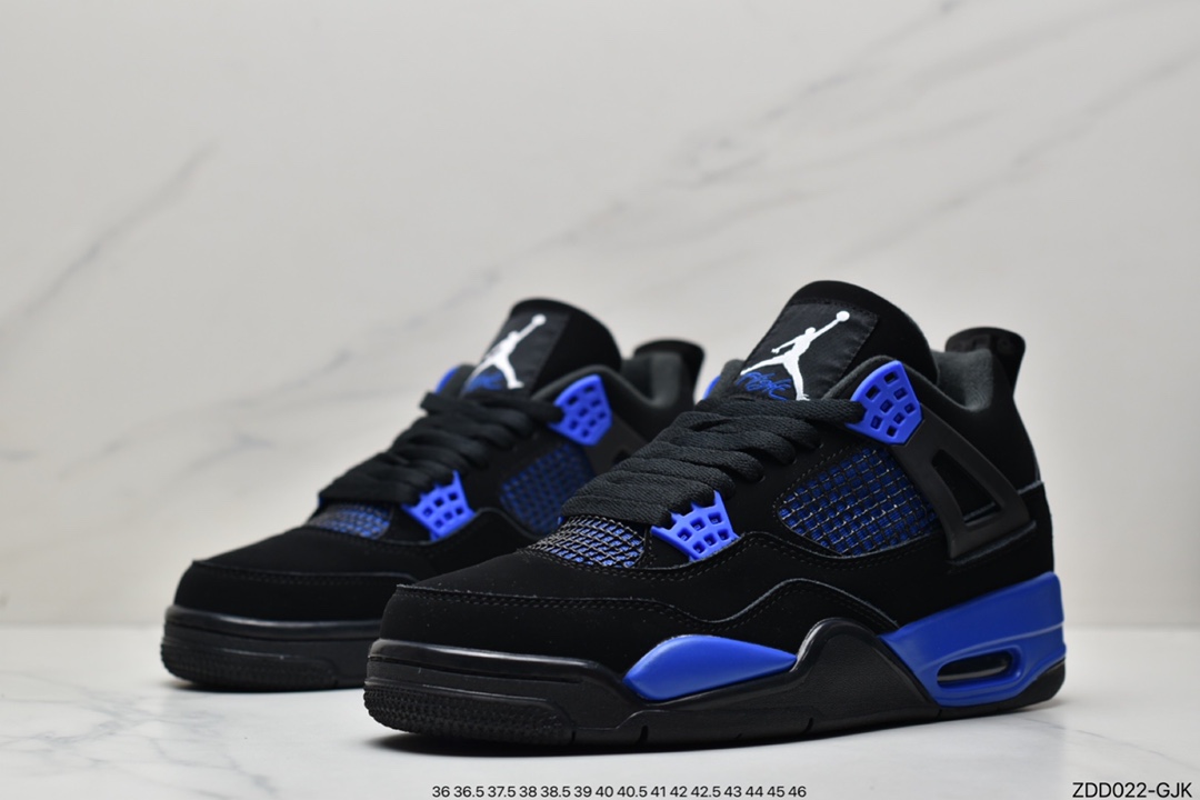 Nike Air Jordan 4 Retro ”Black/Military Blue” Michael Jordan AJ4 generation CT8527-018