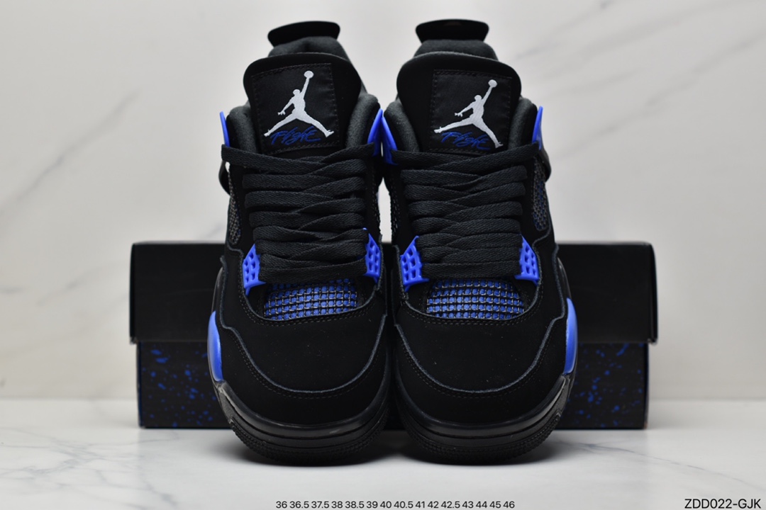 Nike Air Jordan 4 Retro ”Black/Military Blue” Michael Jordan AJ4 generation CT8527-018