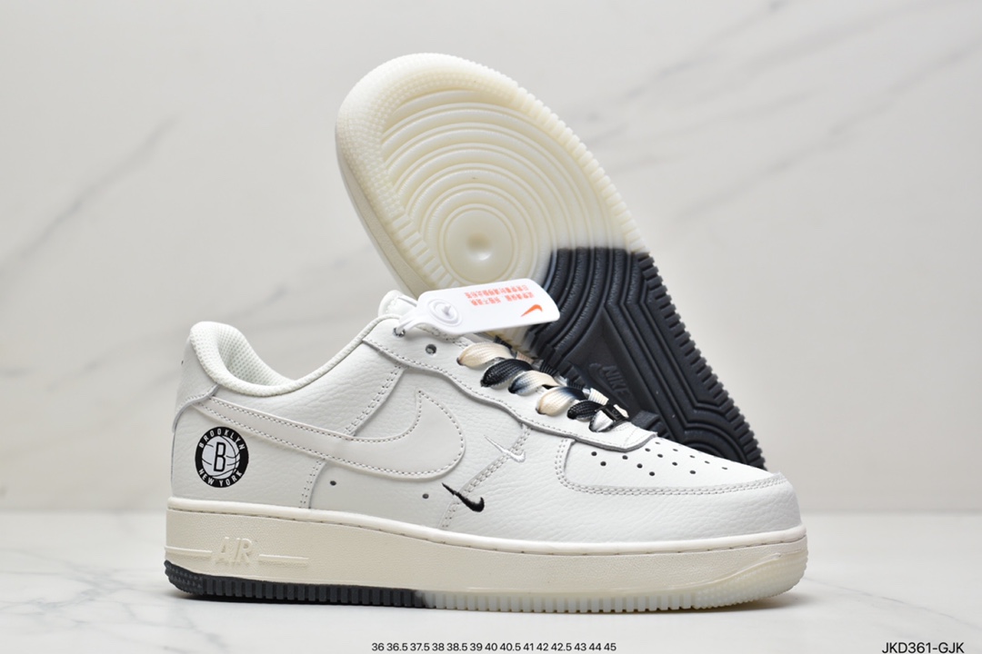 Nike Air Force 1 Low '07 ”Rice Black and White” Brooklyn Nets City Limited Low Air Force One Casual Sneakers CT1989-107-Top High Quatity Cheap Sneakers Fashion Clothing Clothes Bags handbags Shoes of all Brand wholesale With The best Quality And Beautiful Price from China Factory Chinese suppliers wholesaler seller Nike Air Force 1 Low '07 ”Rice Black and White” Brooklyn Nets City Limited Low Air Force One Casual Sneakers CT1989-107